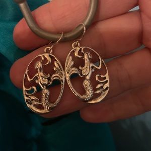 Mermaid silver earrings🧜‍♀️